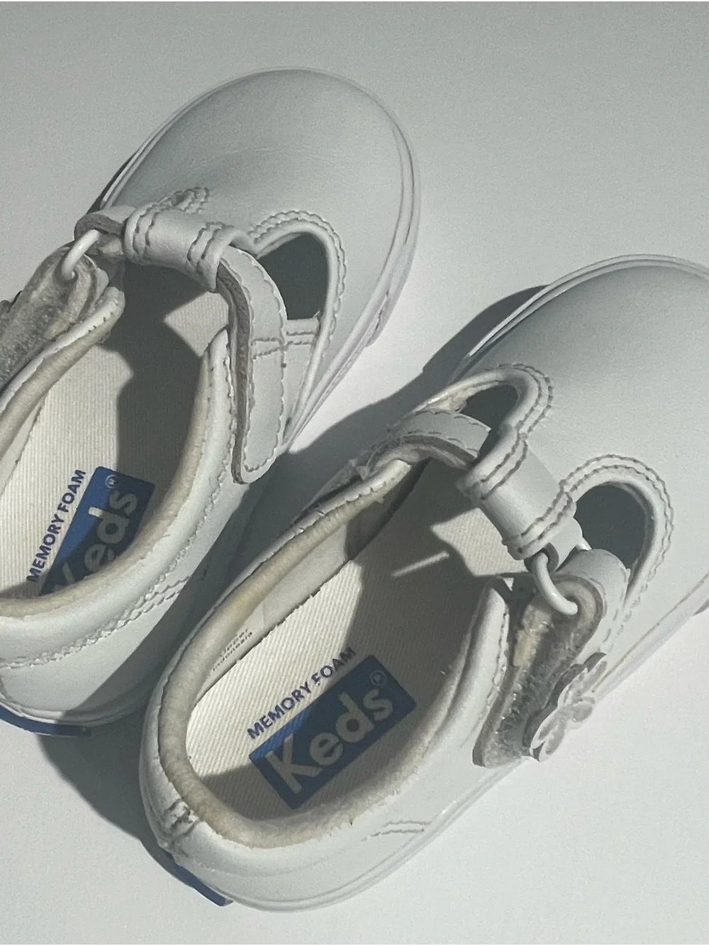 Keds White Mary Jane Shoes Toddler